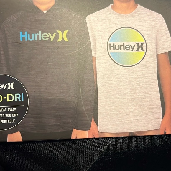 Hurley Other - Hurley Youth Hooded Pullover & Tee set size XS 5/6
